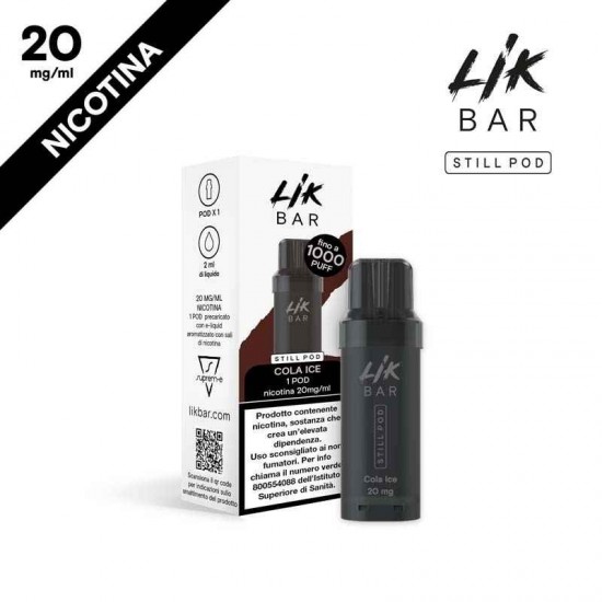 LIK BAR STILL POD - COLA ICE - NICOTINA 20